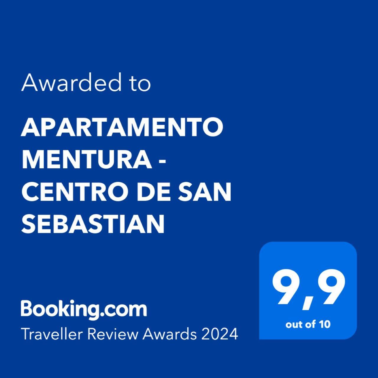Apartamento Mentura Centro De San Sebastian Parking Free Buitenkant foto